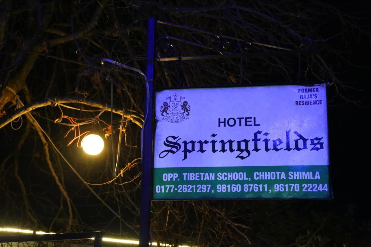 Springfields - A Heritage Palace Since 1902 Шимла Екстериор снимка